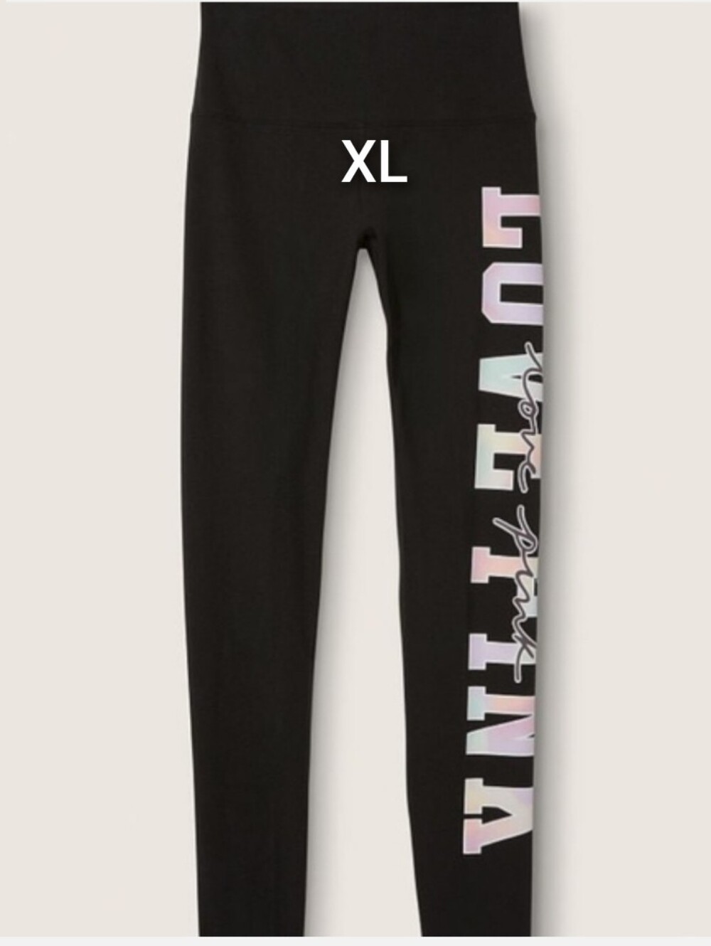 NEW SZ X-LARGE VS PINK TIE DYE FREYA LEGGINGS.